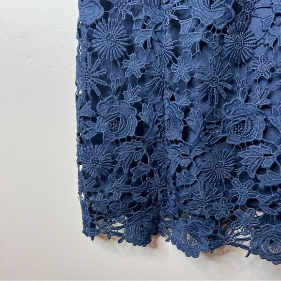 Lulus Romance Language Navy Blue Backless Lace Dress - Picture 4 of 11